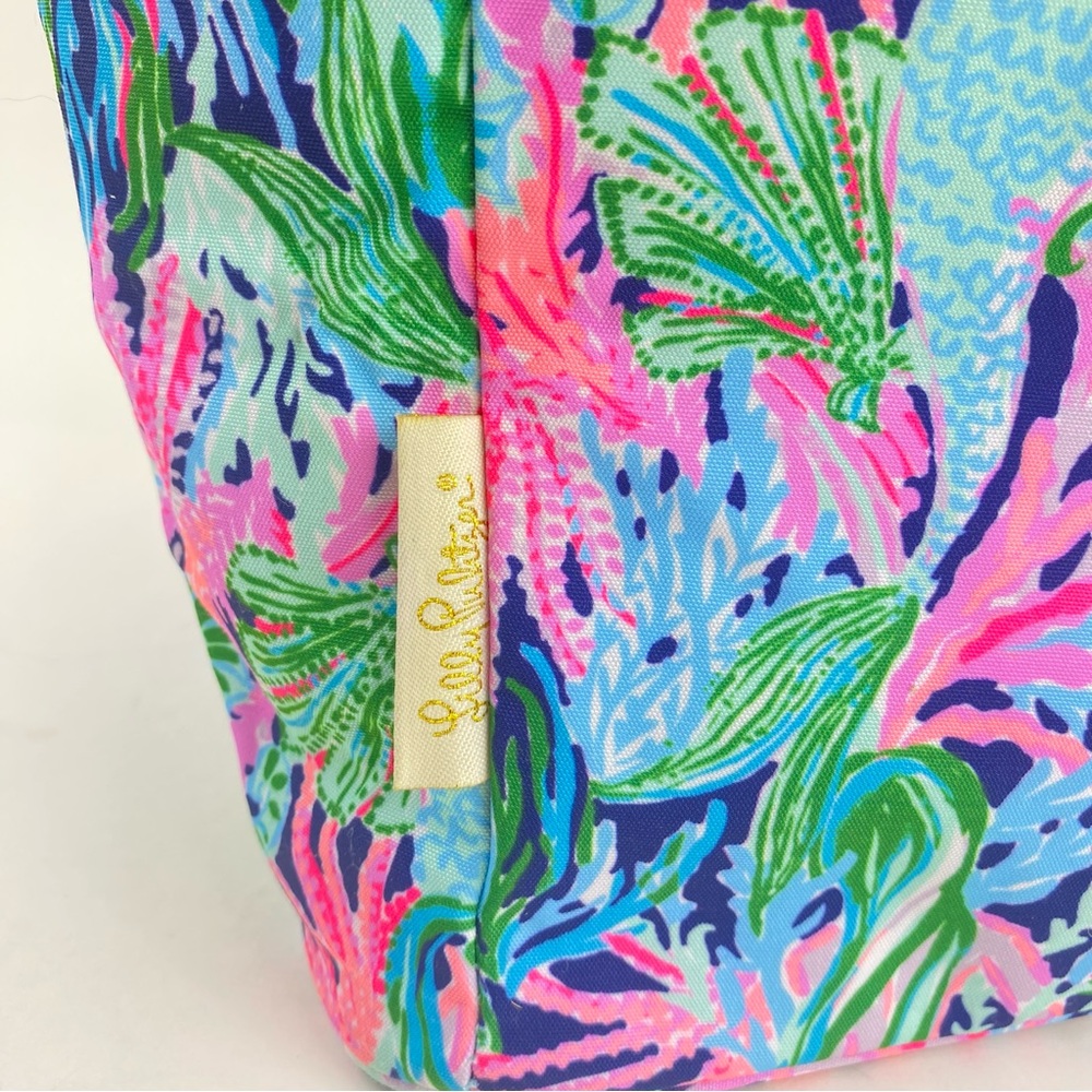 Lilly Pulitzer Mermaid Print Soft Side Wine Cooler - Picture 6 of 11